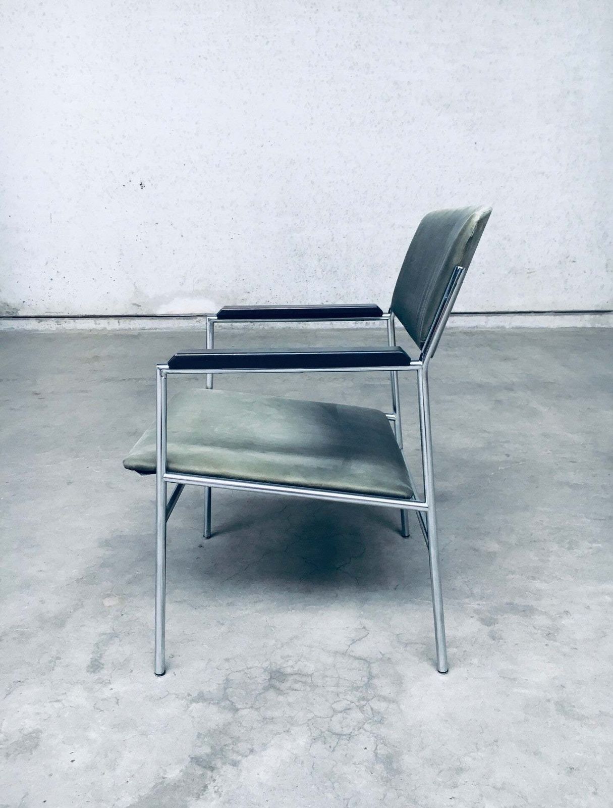 photo furniture Midcentury Modern Dutch Design Armchair By Gijs Van Der Sluis, Netherlands 1960's