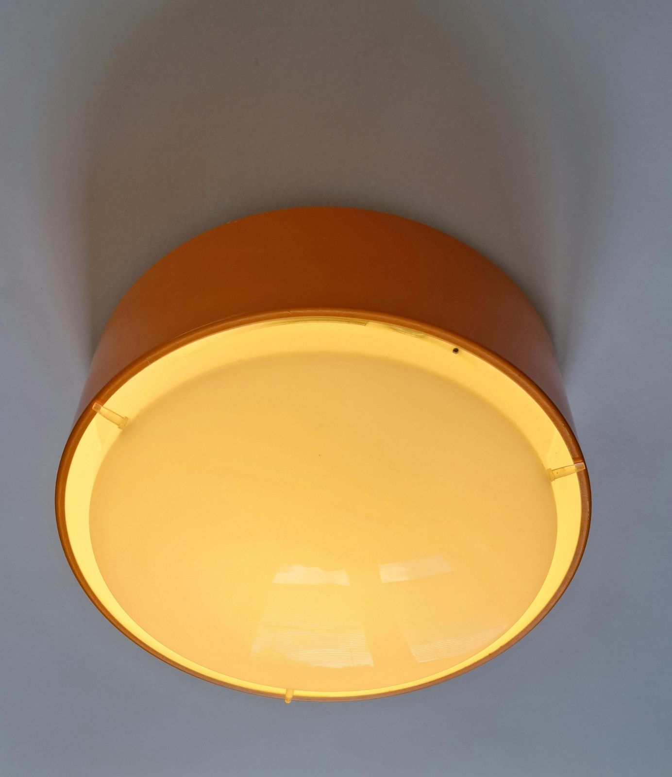 Mid Century Flush Mount Clemmensen & Jørgen Bo, Fog & Mørup, Denmark, 1960s photo Lighting
