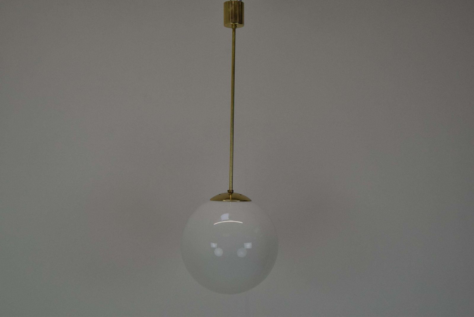 Mid Century Glass Pendant/Kamenicky Senov,1960's. photo vintage