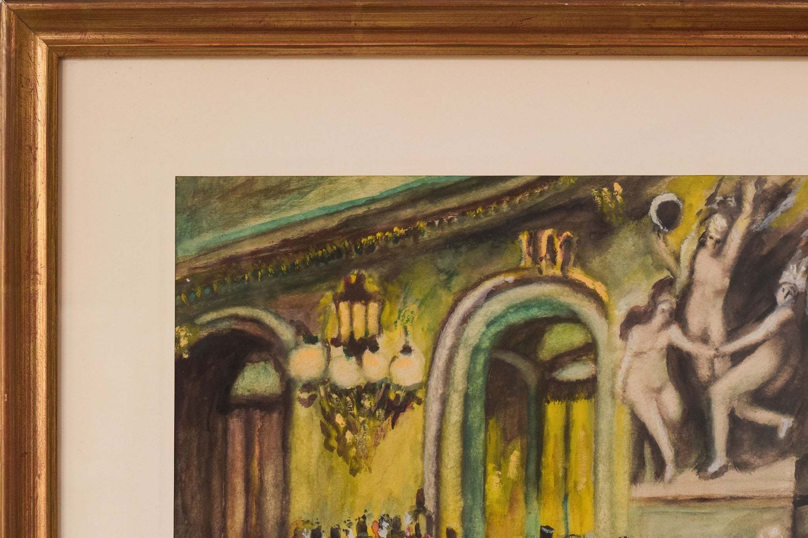 photo furniture Impressionist Evening Scene In The Style Of Renoir