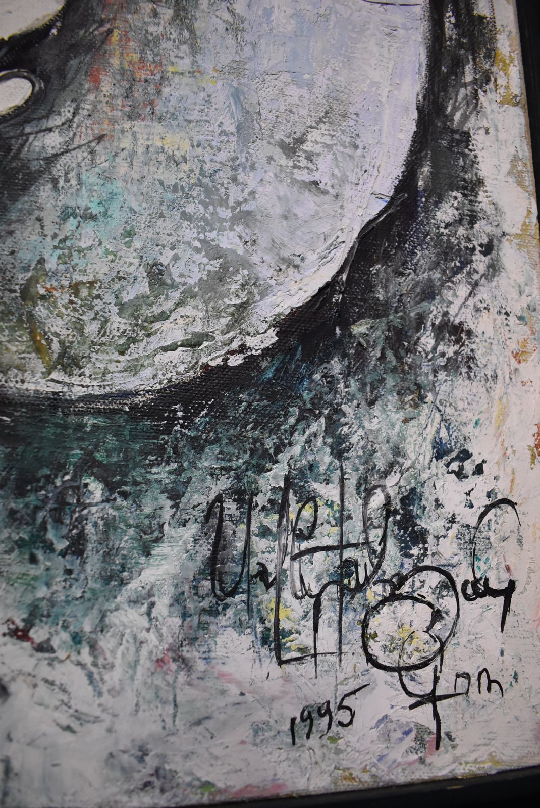 photo furniture Large Abstract Surrealist Painting   Dream'   Oil On Canvas   Gor Avetisyan