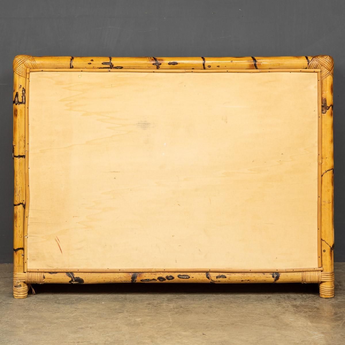 20th Century French Chest Of Drawers In Bamboo, C.1970 photo for sale