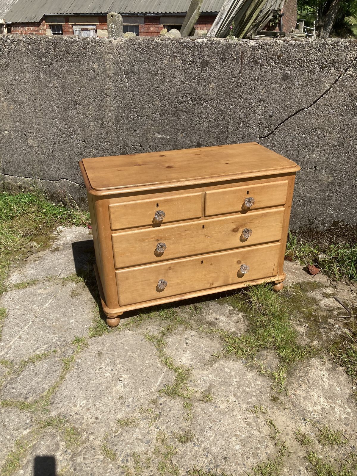 Victorian Pine Chest Of Drawers photo Furniture