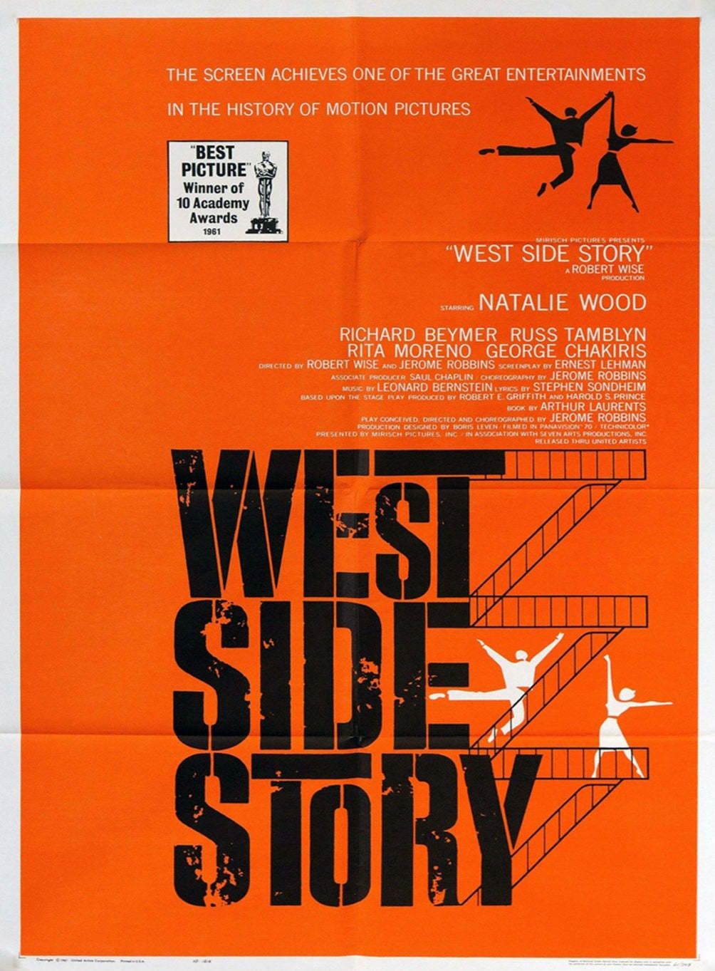 West Side Story Original Vintage Poster