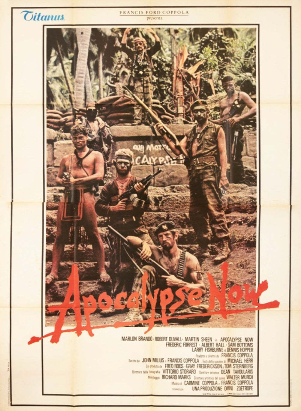 Apocalypse Now (Italian) Original Vintage Poster
