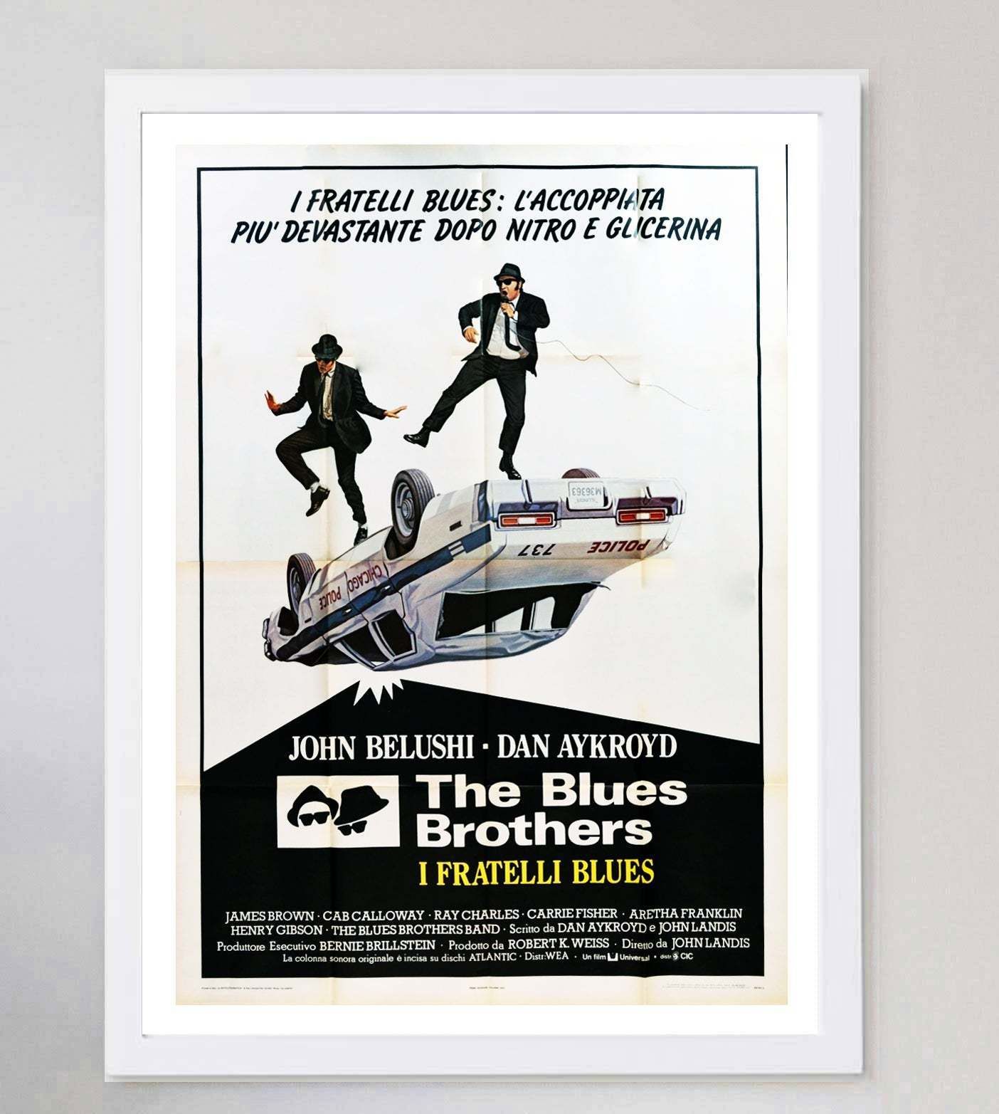 The Blues Brothers (Italian)  Original Vintage Poster photo for sale