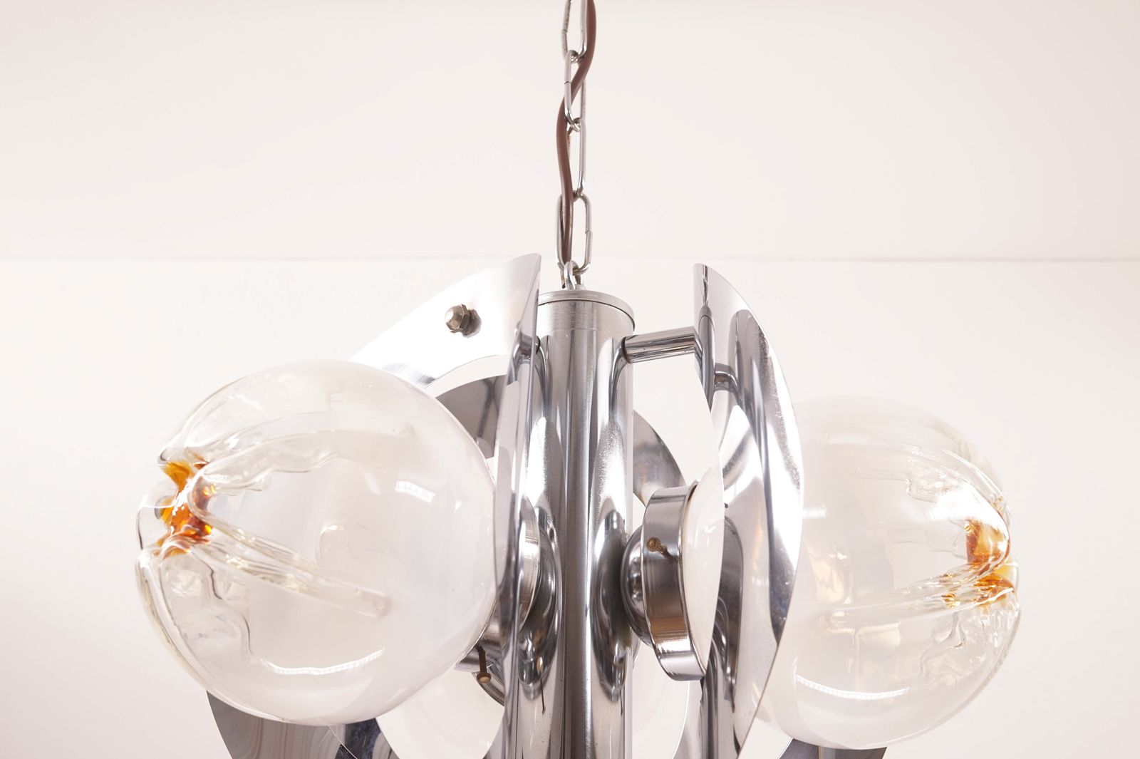 1970s Murano Glass Chandelier By Mazzega photo 586.0