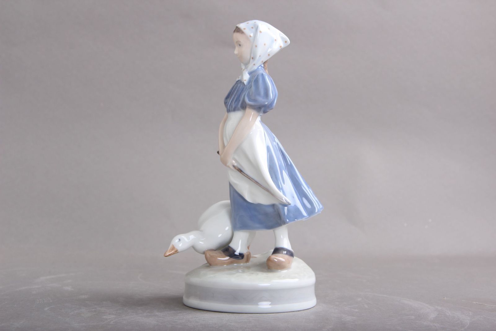 Goose Girl Model 527 From Royal Copenhagen, Design By Christian Thomasen, 1967 Danish Design photo for sale