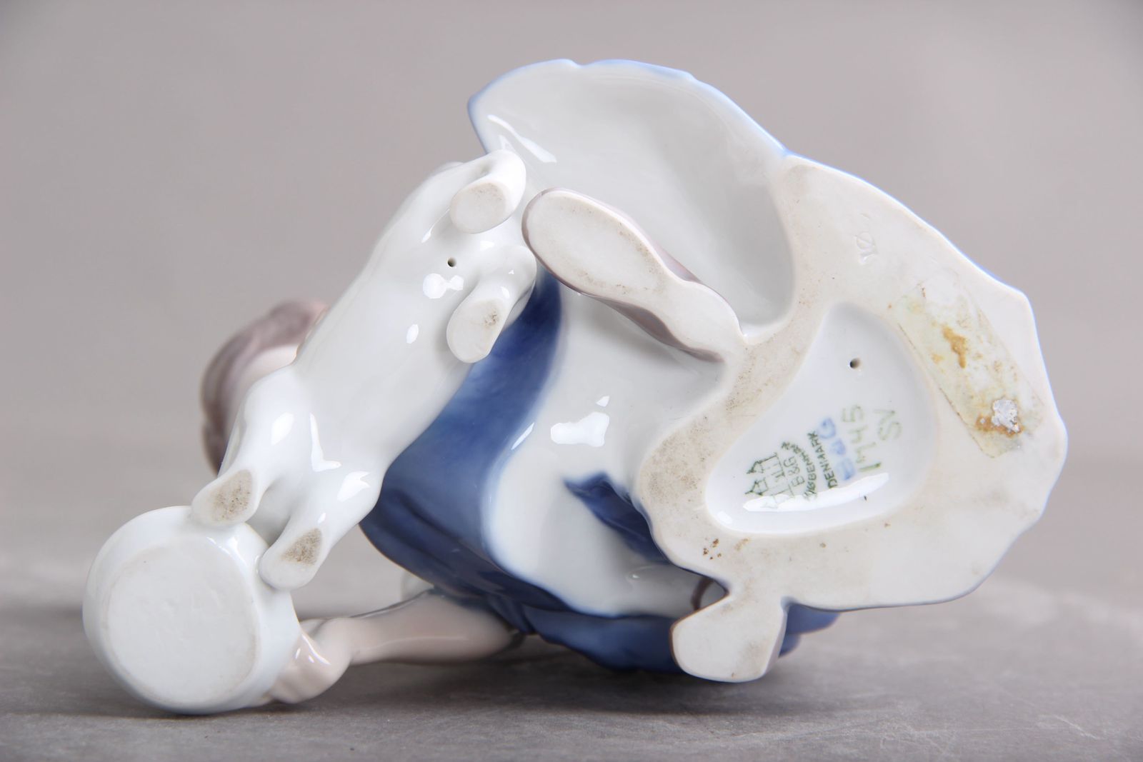 Girl With Cat, Bing & Grondahl Model 1745, Design By Ingeborg Plockross Irminger, 1960s Danish Design Porcelain photo for sale