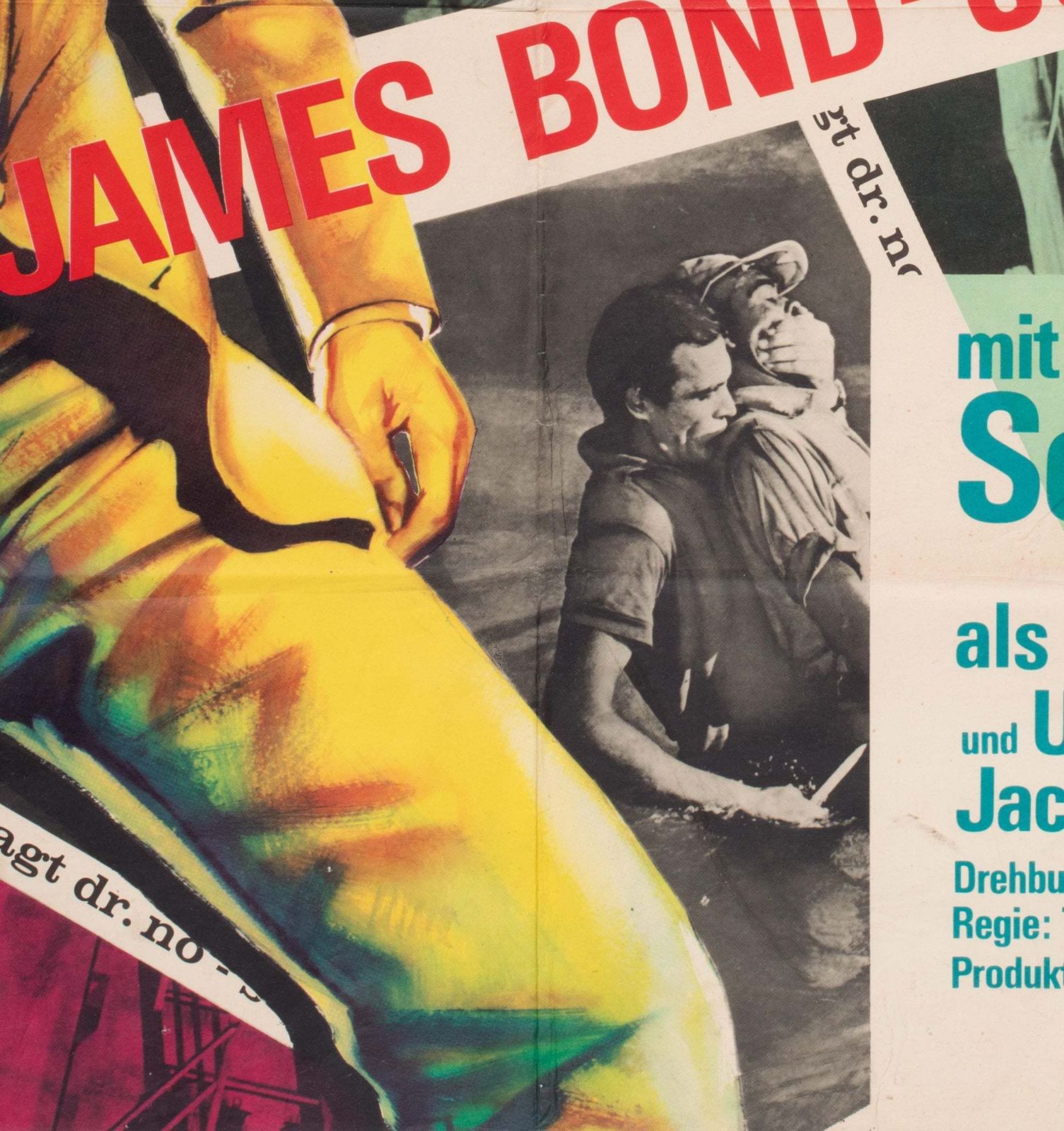 DR No 1963 German A0 Film Poster, Degen photo buy