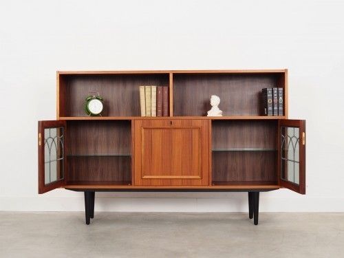 Teak Bookcase, Danish Design, 1970s, Production: Denmark photo for sale