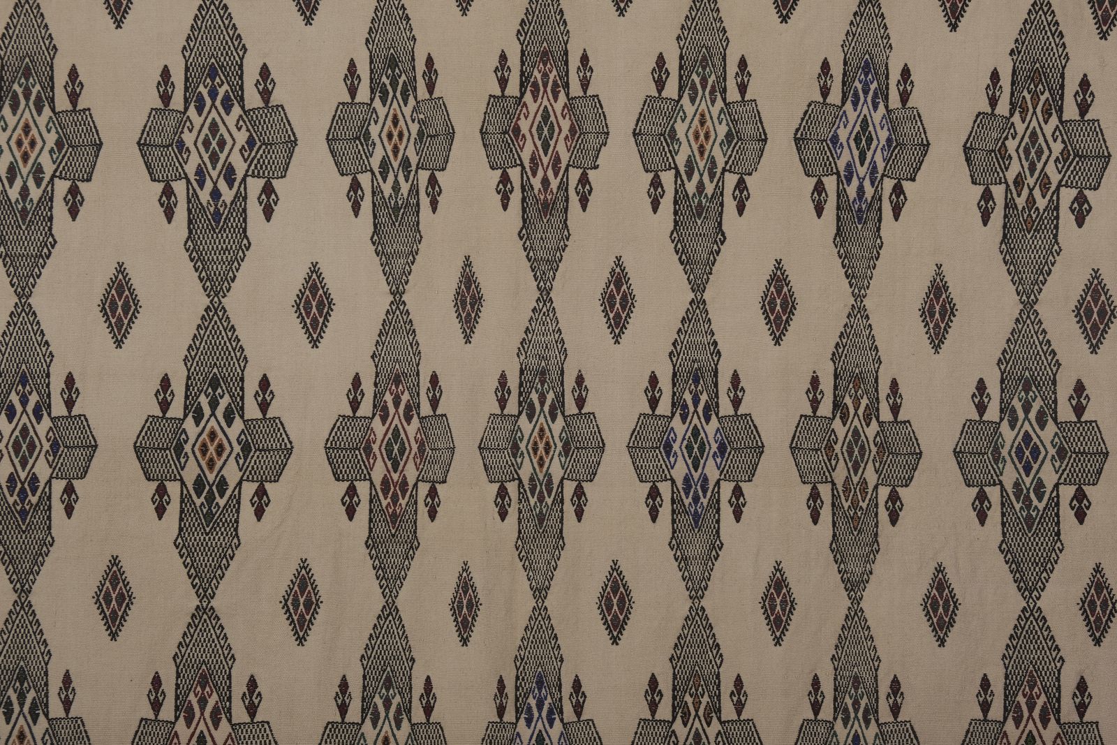 Textiles Handwoven Floral Pattern Needlepoint Kids Kilim Rug photo