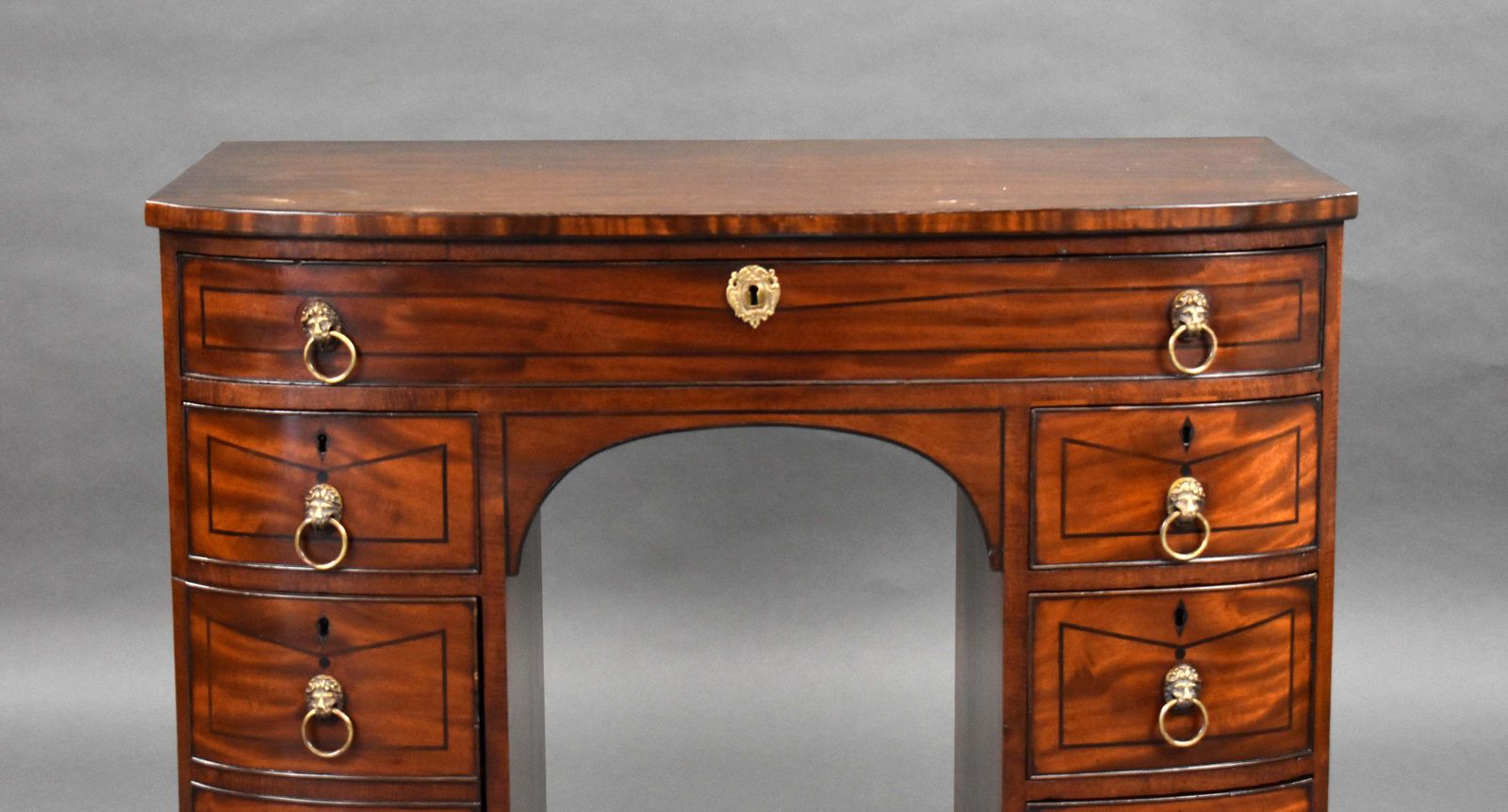 19th Century English Regency Period Mahogany Gentleman's Dressing Chest photo 4500.0
