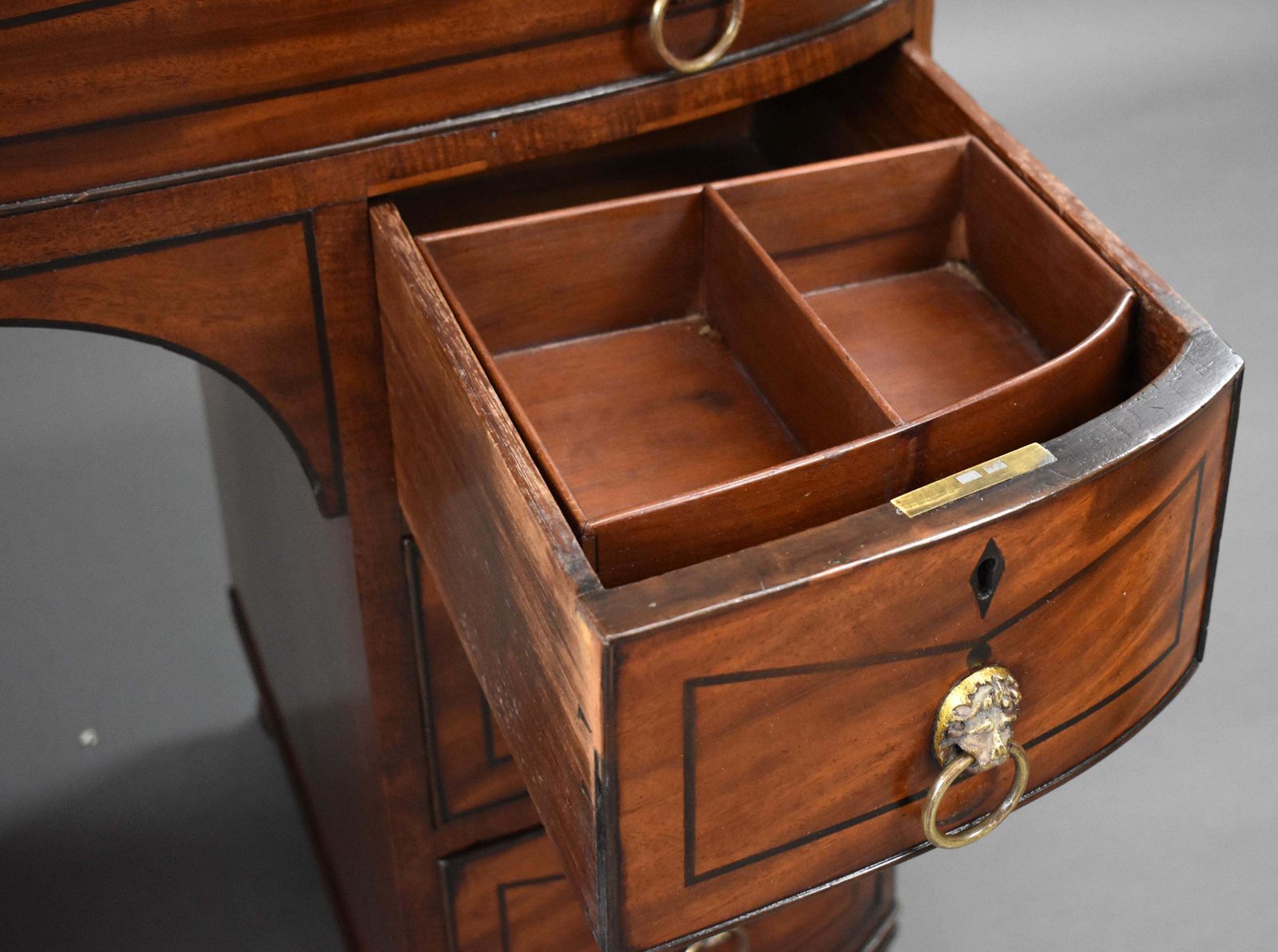 photo buy 19th Century English Regency Period Mahogany Gentleman's Dressing Chest