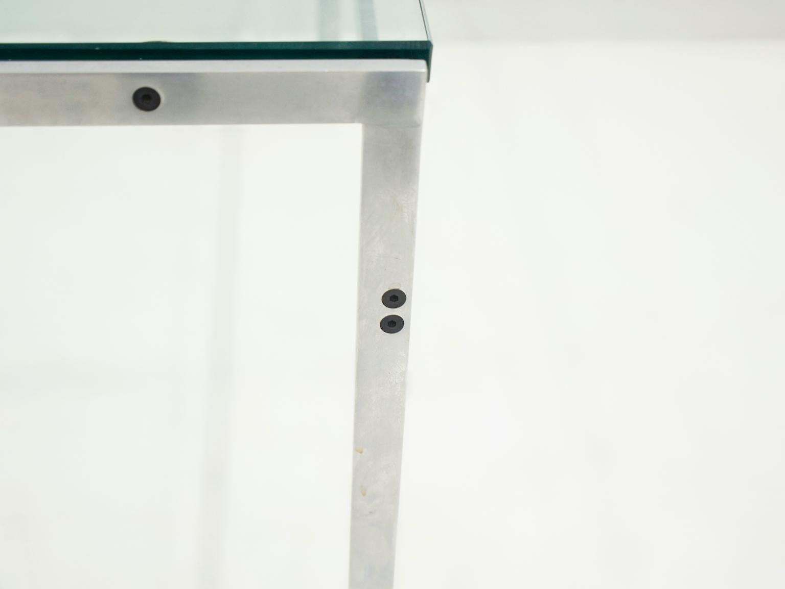 Coffee Table Of Steel And Glass By Preben Fabricius And Jørgen Kastholm photo Furniture