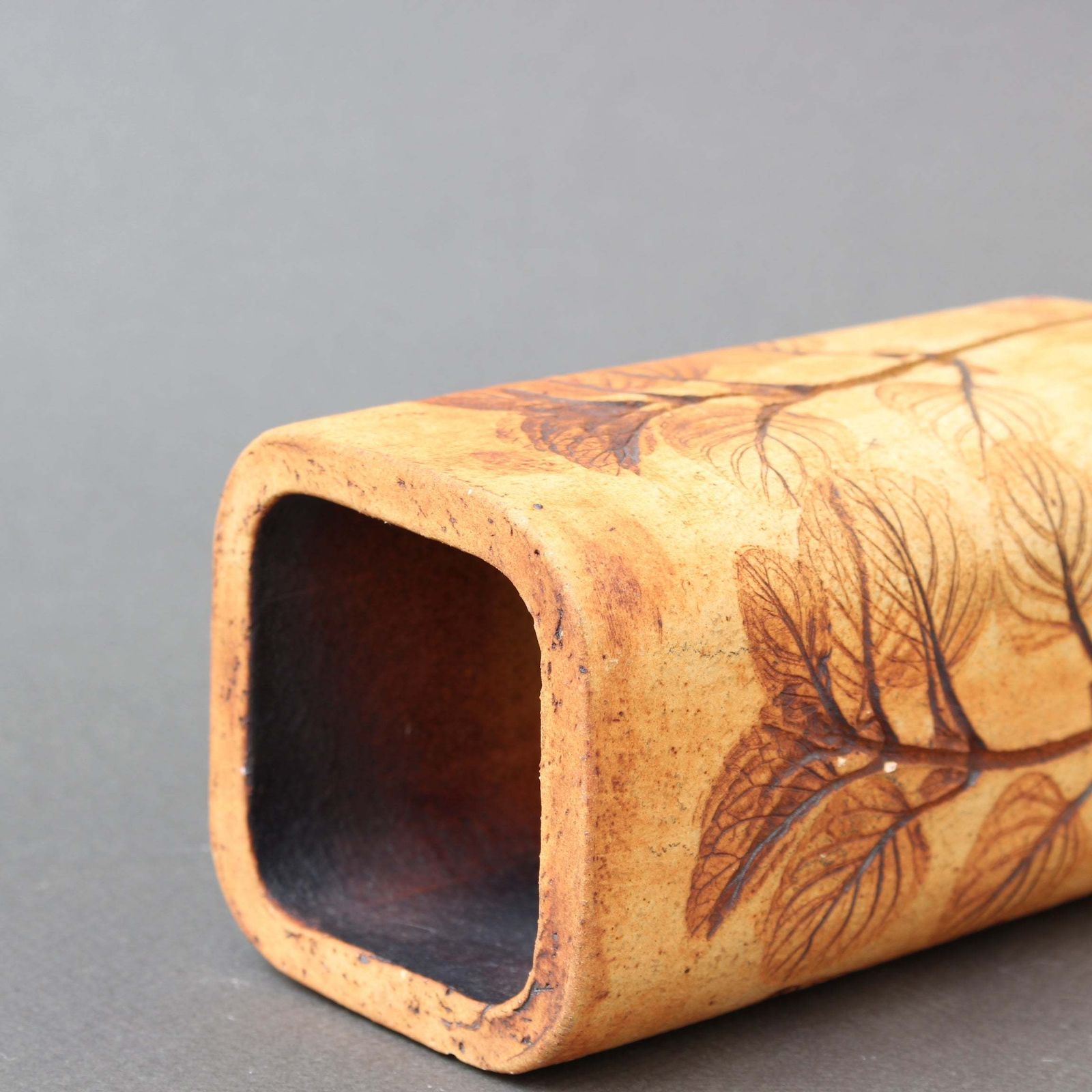 photo for sale Vintage French Ceramic Vase By Raymonde Leduc (Circa 1970s)   Small