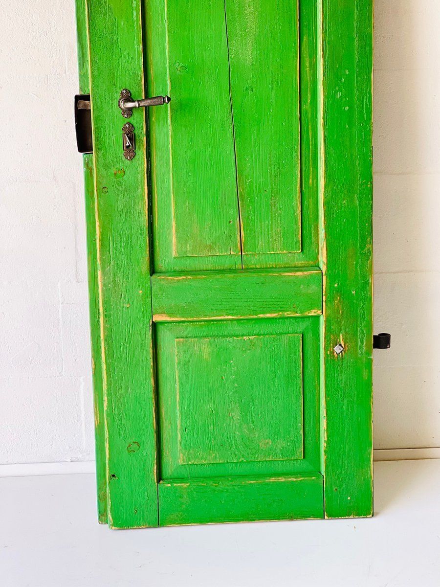 Antieke Deuren In Groen – Set Van 2 photo buy