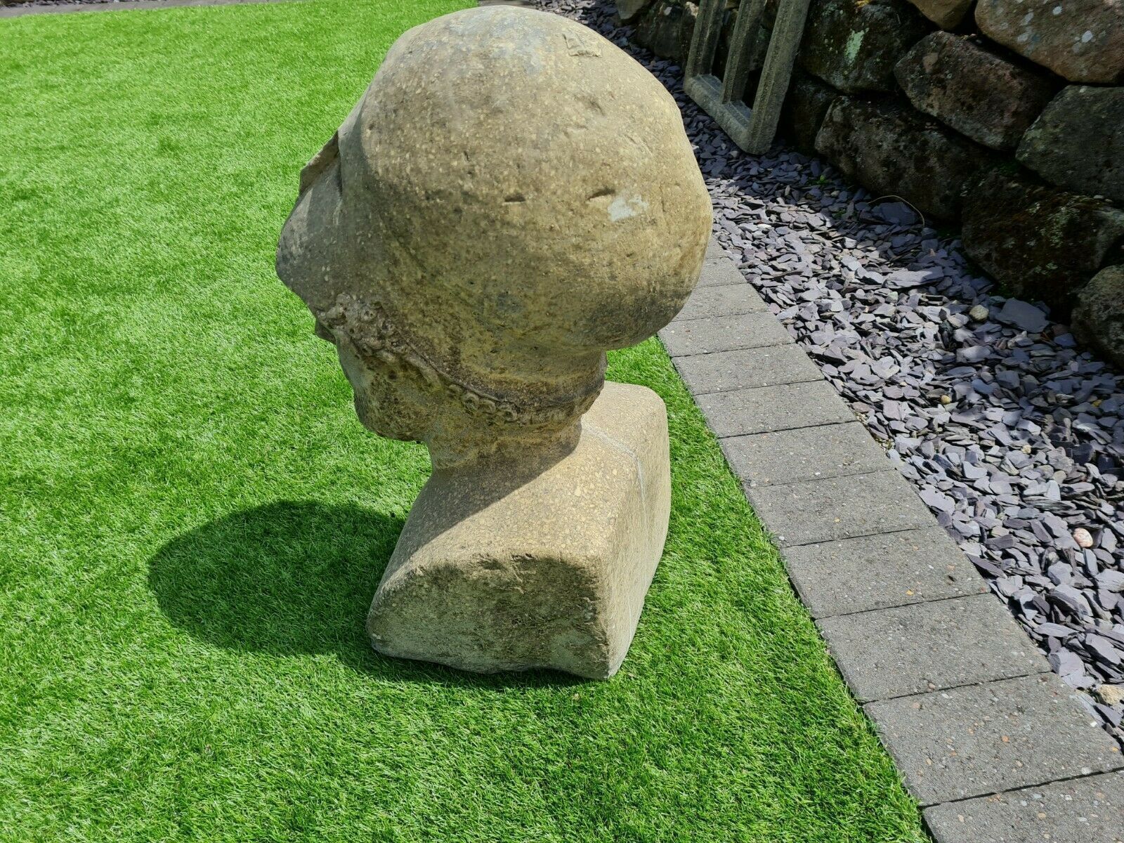 Pericles Greek Statesman !Garden Ornemant English Stone ( Delivery Available Via Our Own Specialist Courier Company 0195. photo vinterior