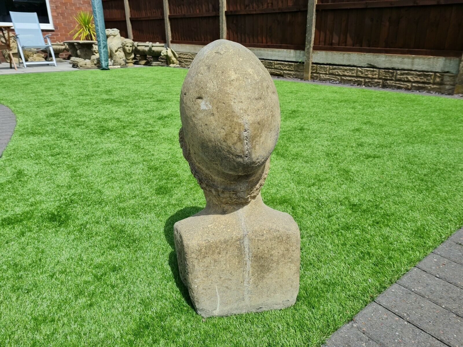 Pericles Greek Statesman !Garden Ornemant English Stone ( Delivery Available Via Our Own Specialist Courier Company 0195. photo buy