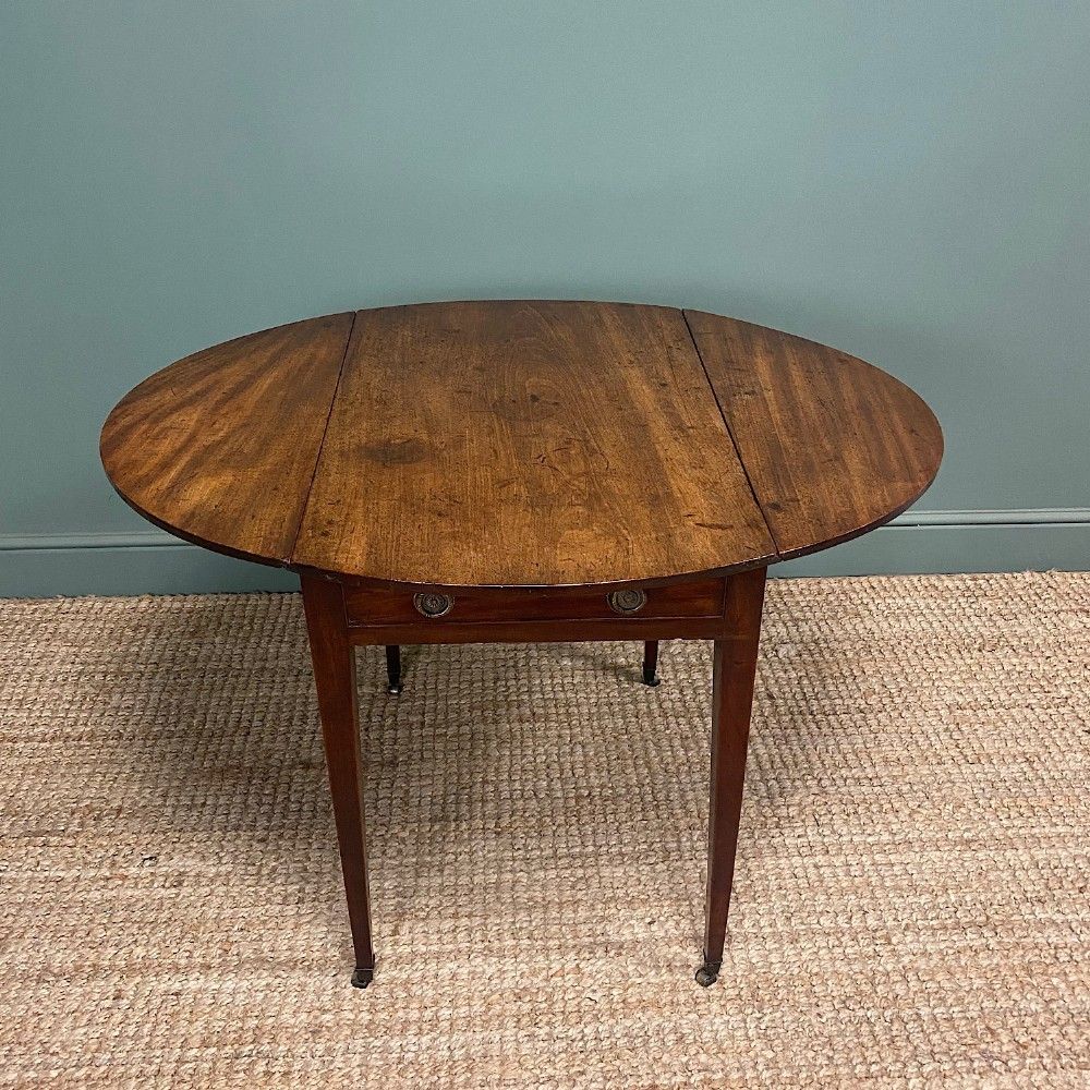 Country House Regency Mahogany Antique Pembroke Table photo buy