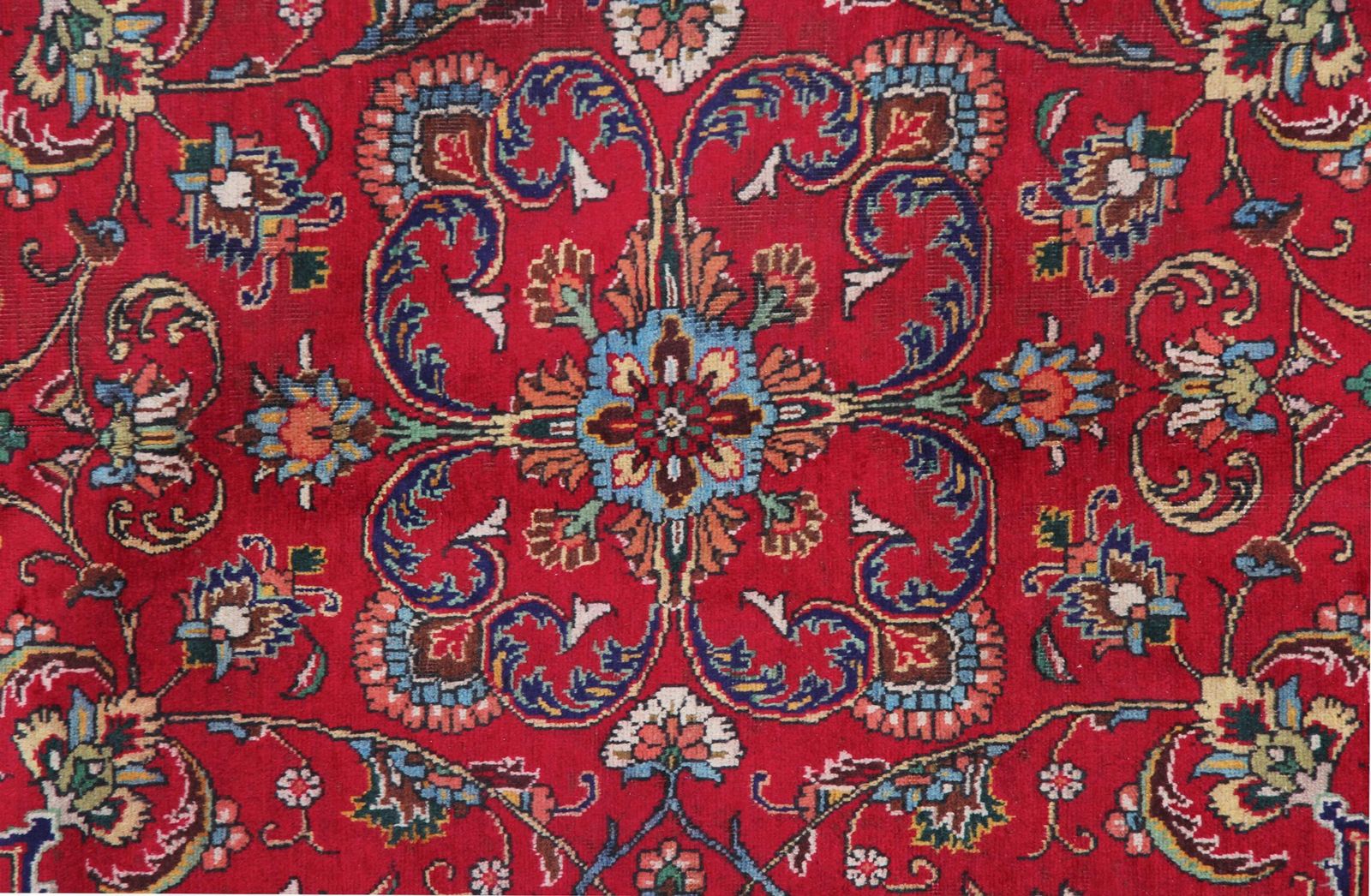 Large Carpet Handmade Red Square Rug Traditional Turkish Area Rug 290x340cm photo for sale
