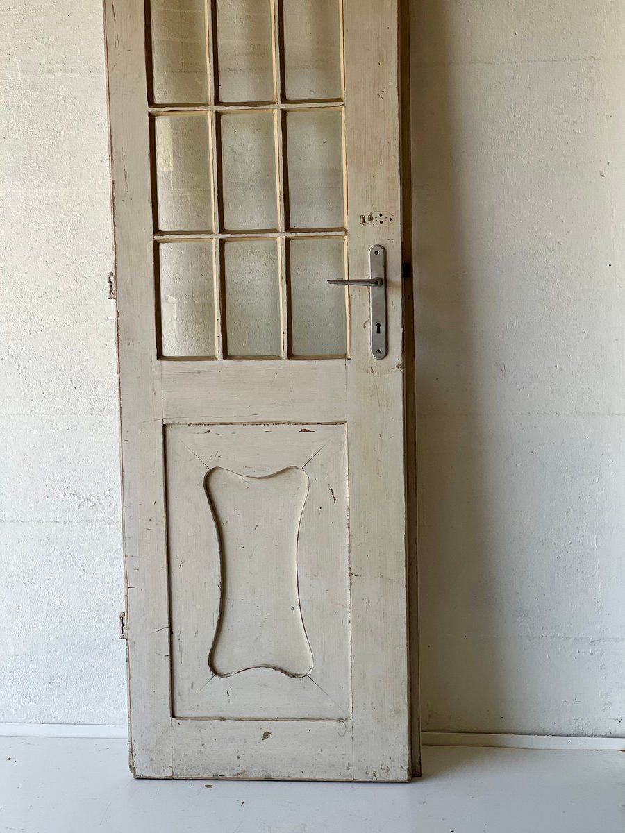 photo furniture Antique Doors In Pine, Set Of 2