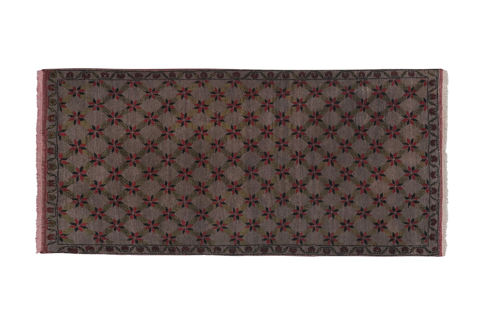 photo furniture Vintage Wool Turkish Tulu Rug 3'9'' X 8'