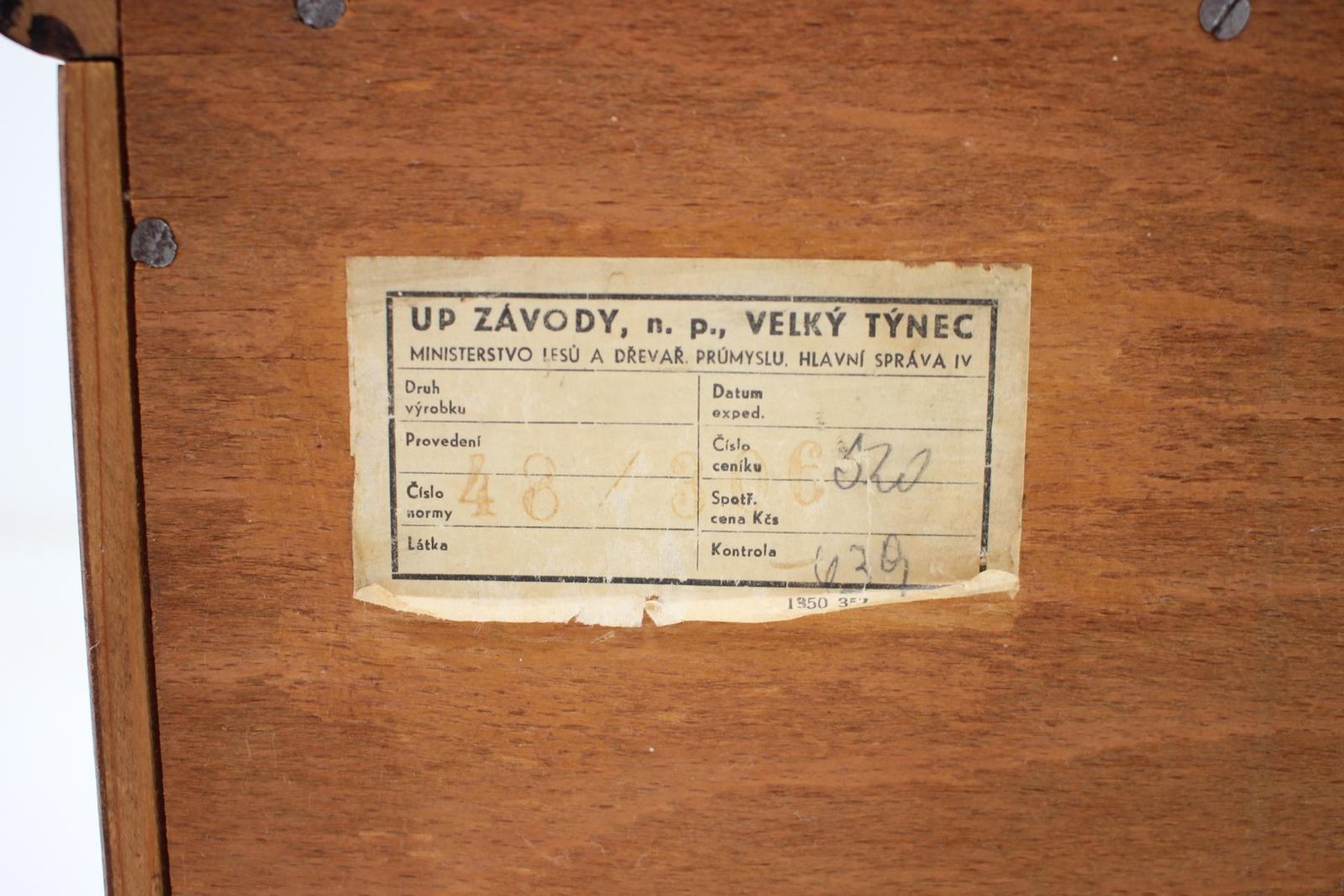 photo for sale 1950s Cabinet By Jindrich Halabala For Up Zavody, Czechoslovakia