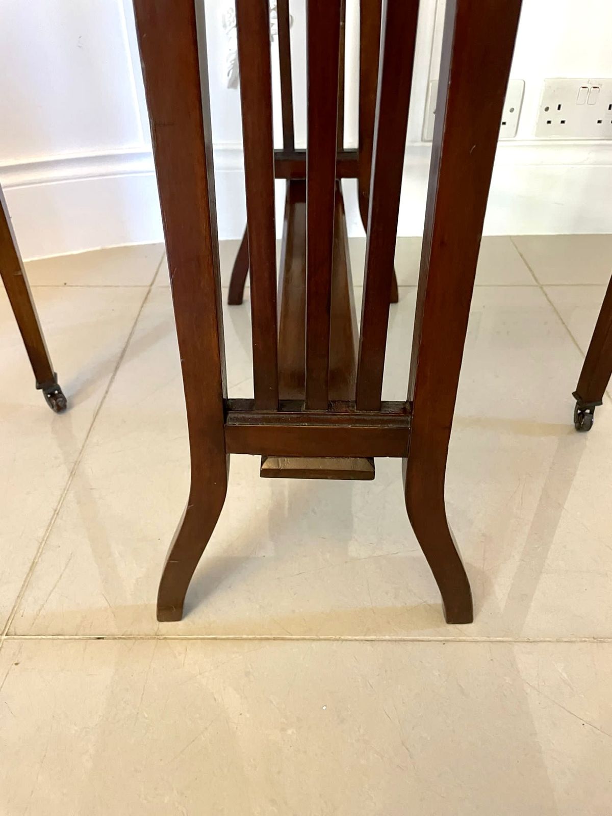 Antique Quality Inlaid Mahogany Sutherland Table photo furniture