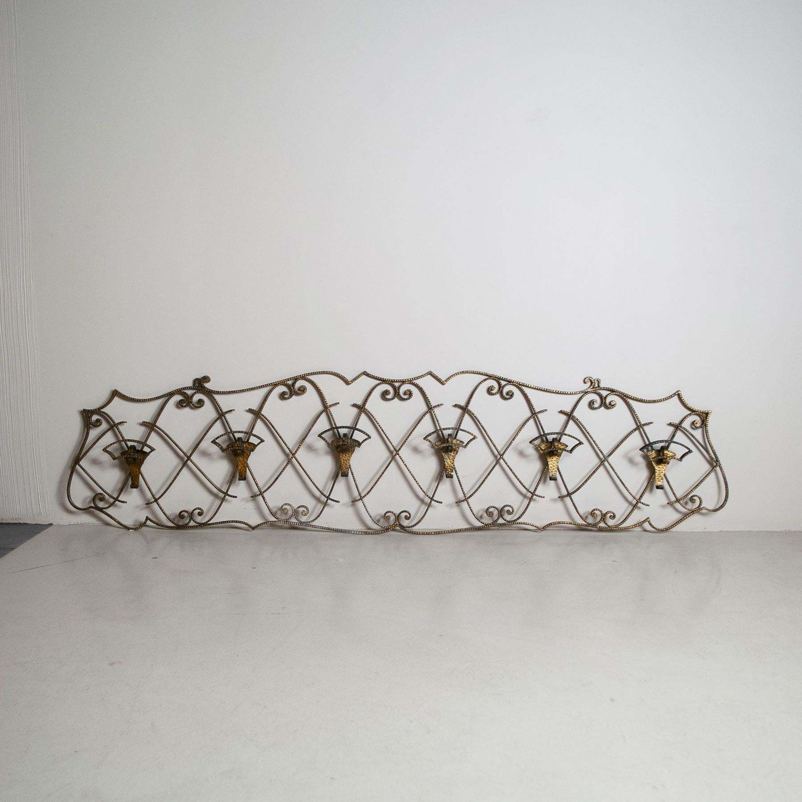 Pier Luigi Colli Iron Coat Rack, Late 1950s photo vinterior