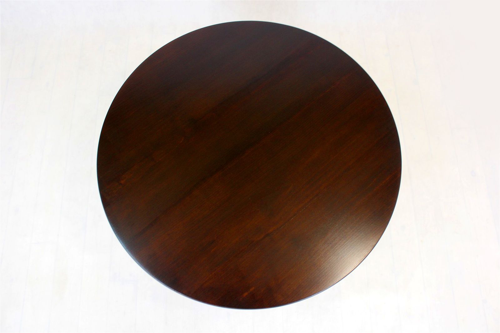 photo vinterior Restored Wooden Round Coffee Table, Czechoslovakia, 1970s