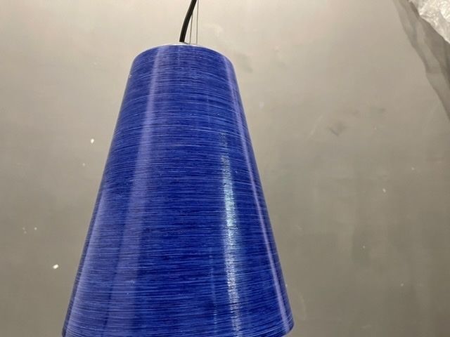 Italian Murano Glass Light Pendants Set Of 2 photo vinterior