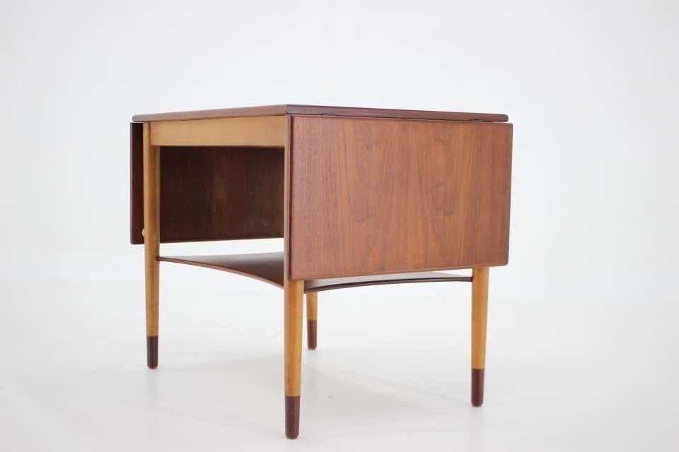 1960s Borge Mogensen Teak And Oak Coffee Table For Soborg Mobelfabric ,Denmark photo vintage