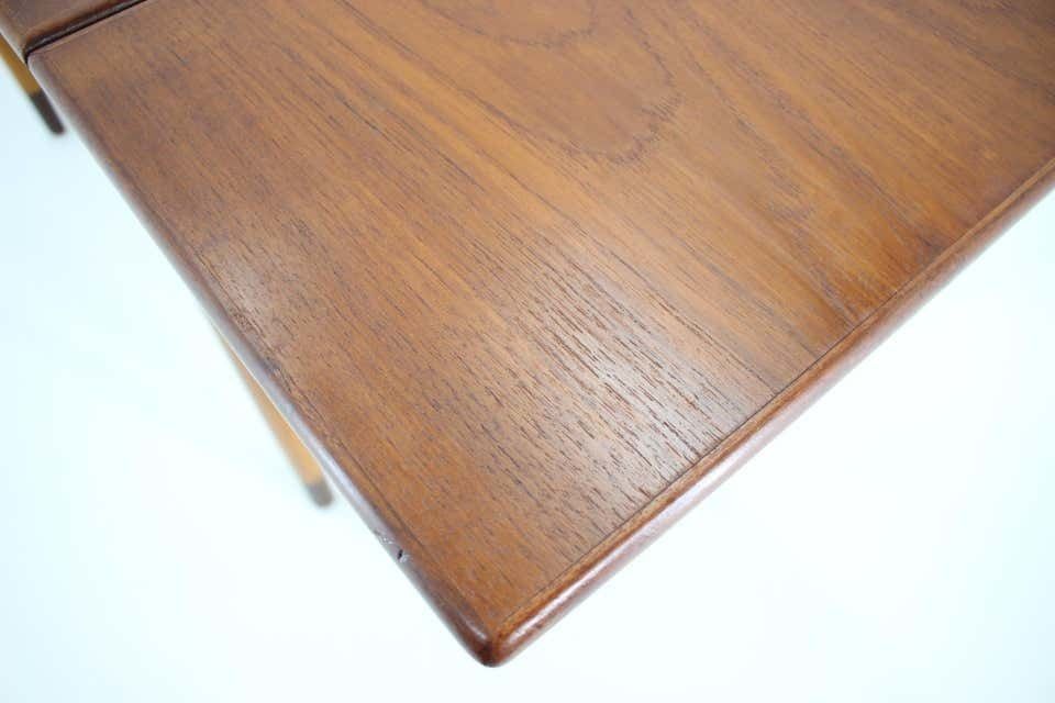 photo vinterior 1960s Borge Mogensen Teak And Oak Coffee Table For Soborg Mobelfabric ,Denmark