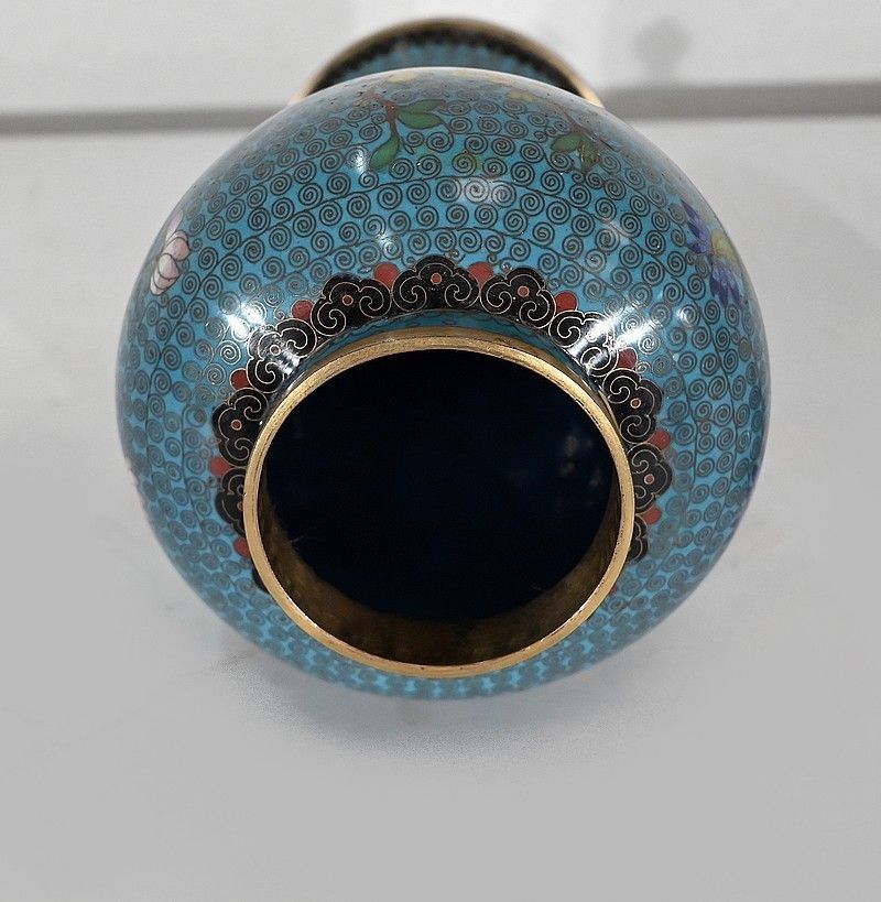 photo buy Potiche In Cloisonné Enamels And Bronze, Japan   Late 19th Century