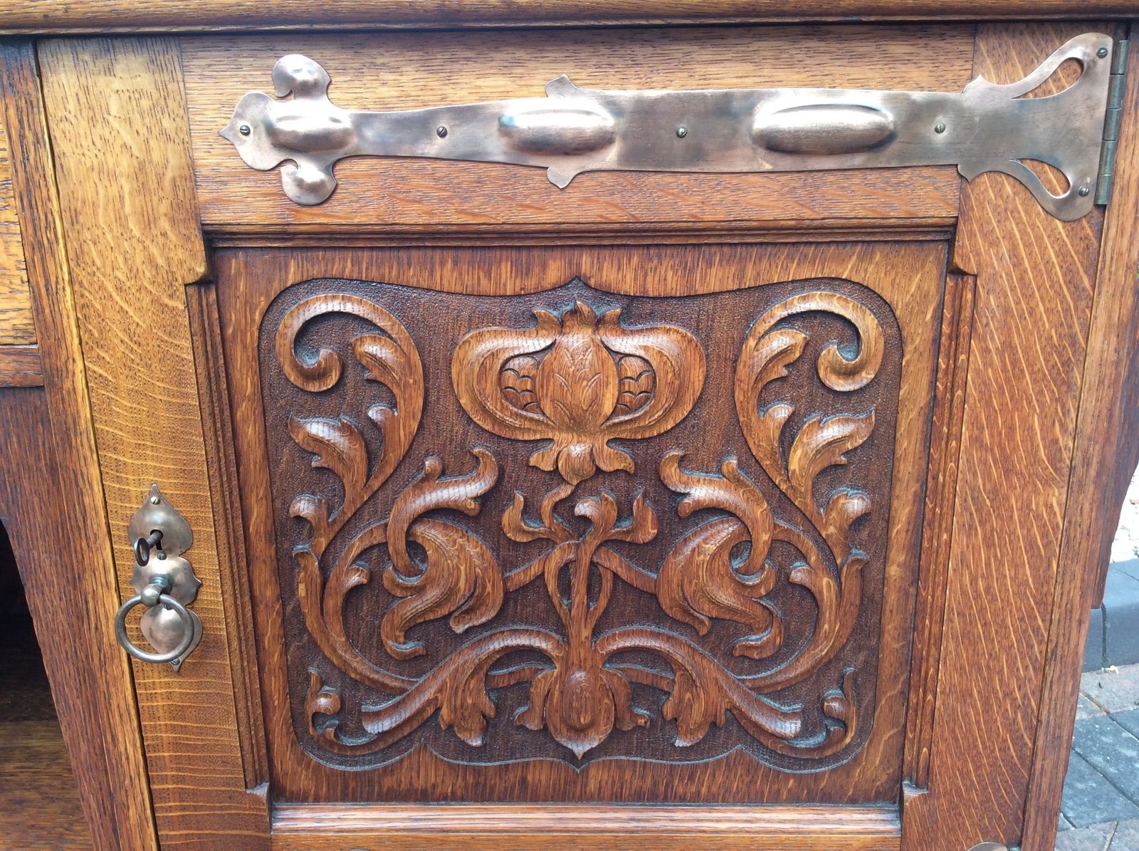 Arts And Crafts Sideboard By Shapland And Petter 1900's photo 1928.0