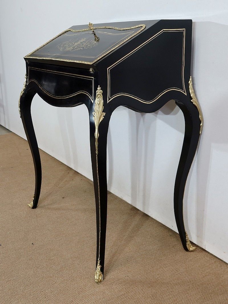 photo furniture Small Lady's Desk, Louis XV Style, Napoleon III Period, Mid 19th Century