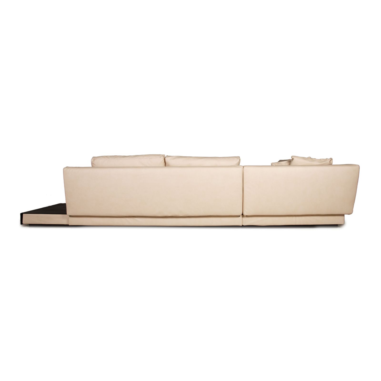 Canapé d'angle Walter Knoll Grand Suite en tissu, coloris crème photo vintage