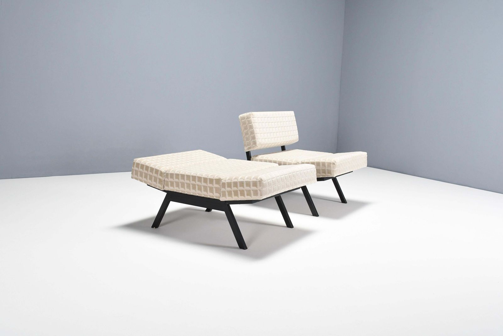Set Italian Of ‘Panchetto’ Reclining Chairs By Rito Valla For Ipe, Italy 1960s photo Furniture