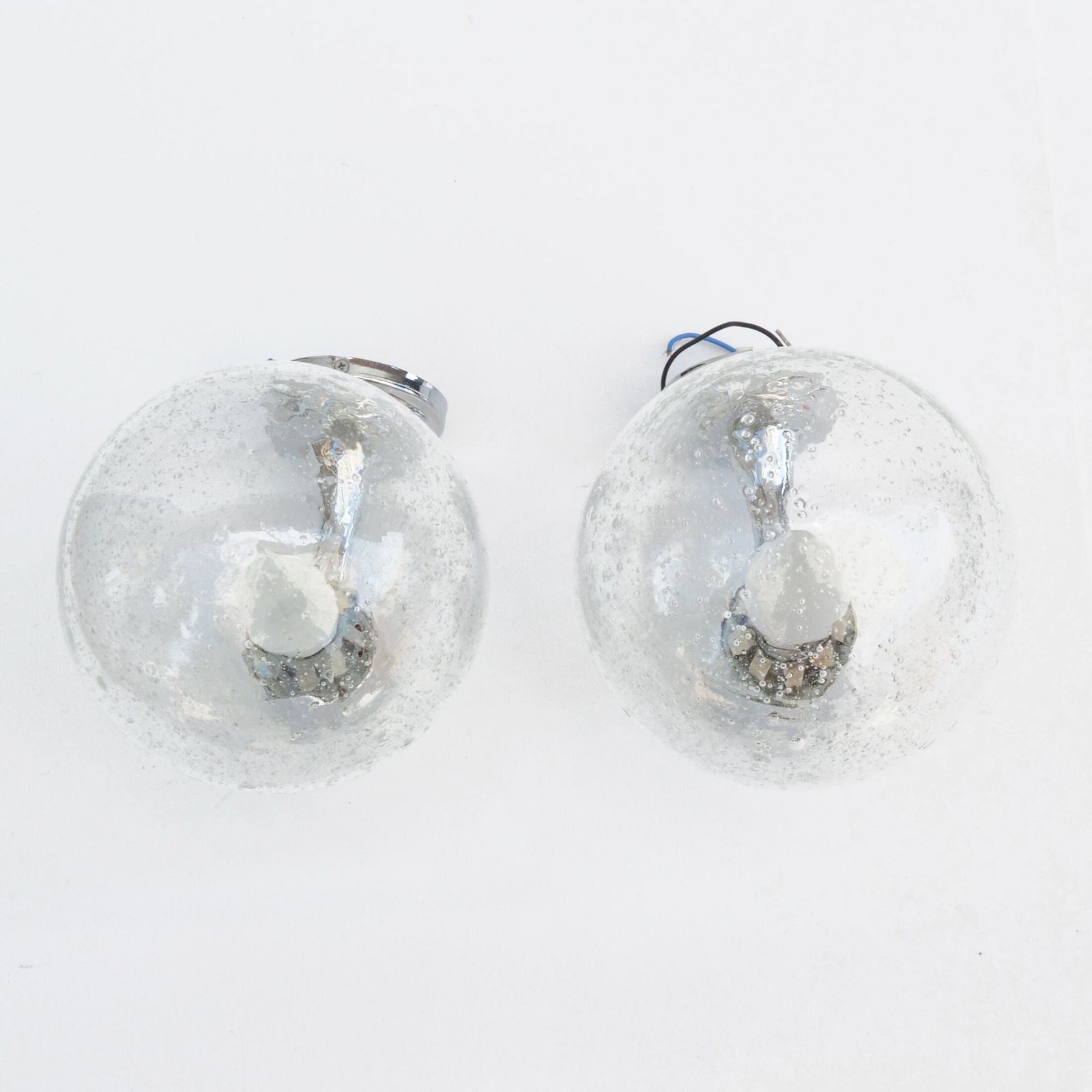 1980s Pair Of Wall Lamps, Karl Lenz, Germany photo vintage