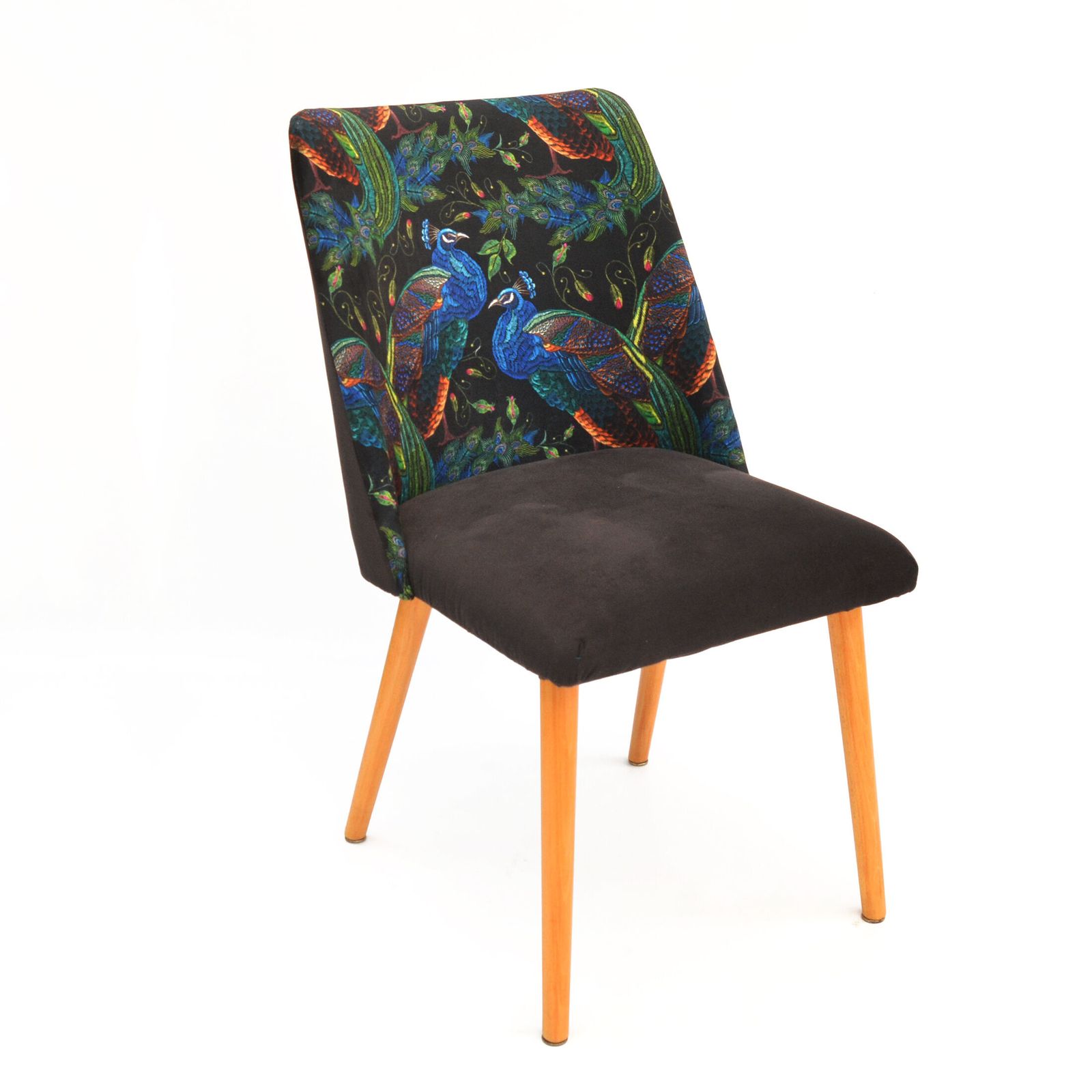 1960s Modern Upholstered Chair, "Patyczak", Słupskie Fabryki Mebli, Poland photo vinterior