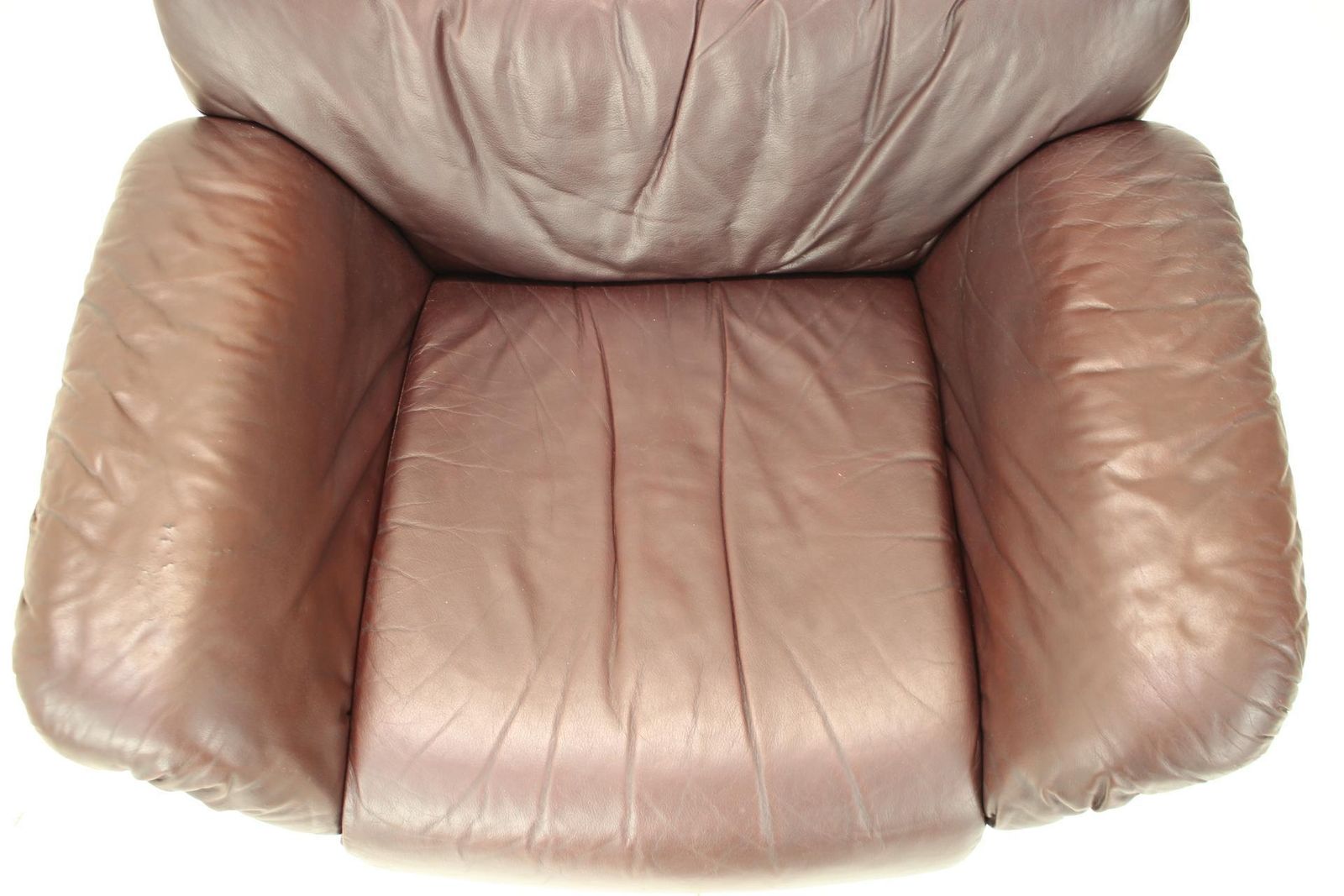 768.0 Large Scandinavian Adjustable Leather Armchair By Peem, 1970s, Finland photo