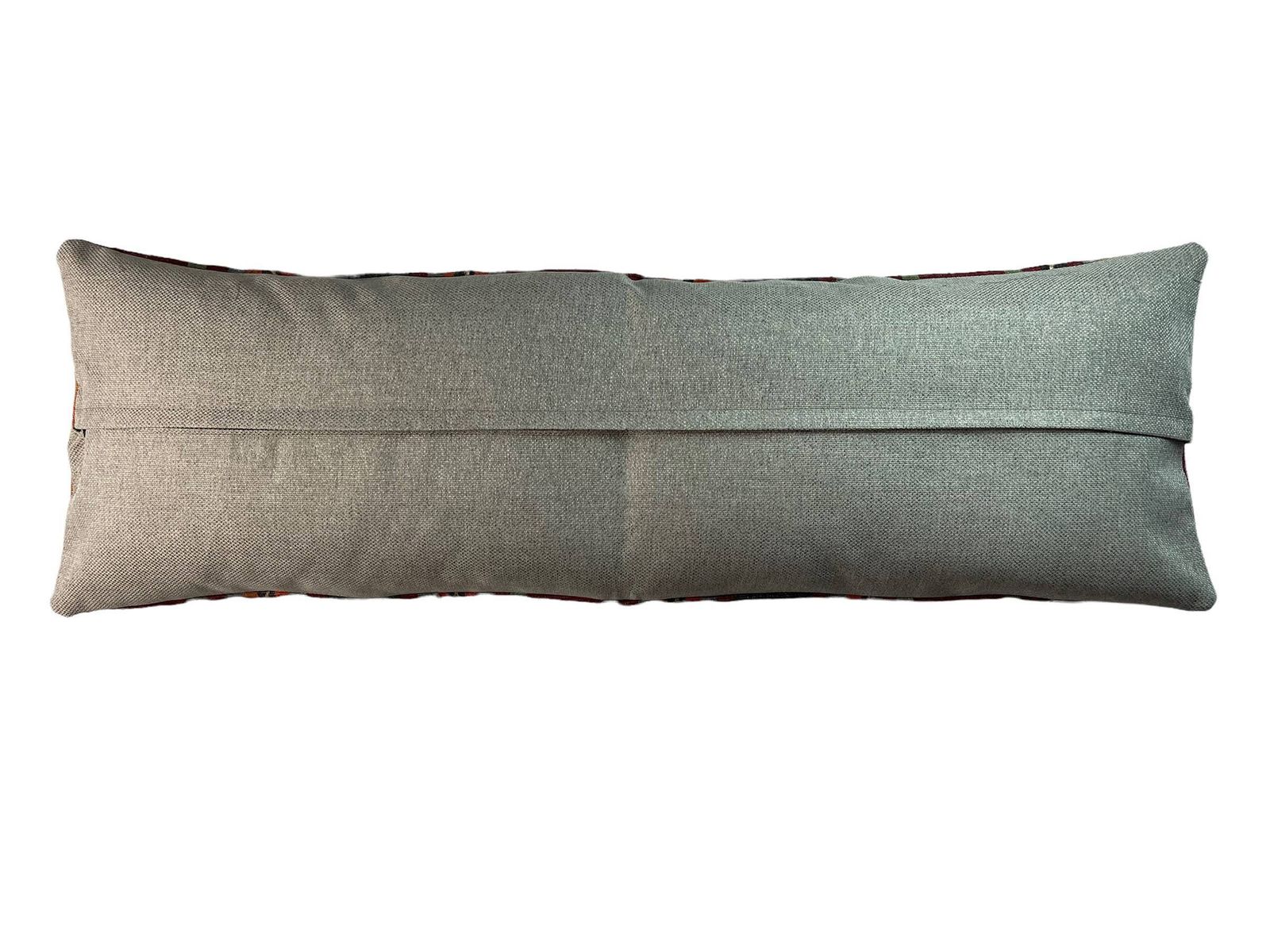 Unique Kilim Pillows, Turkish Kilim Pillow, 16'×48' Pillow Cover, Sofa Pillow, Outdoor Pillow, Kilim Cushion Cover 120x40 Cm photo furniture