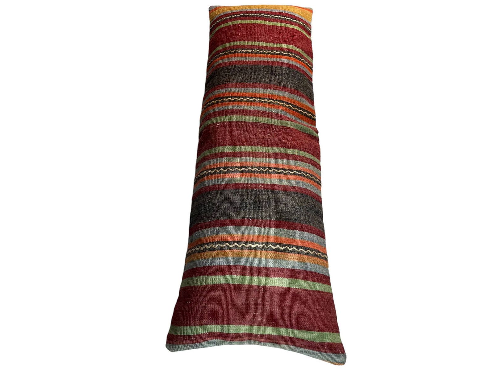 Einzigartige Kelim Kissen, Turkish Kilim Pillow, 16'×48' Pillow Cover, Sofa Pillow, Outdoor Pillow, Kilim Kissenhülle 120x40 Cm photo vintage