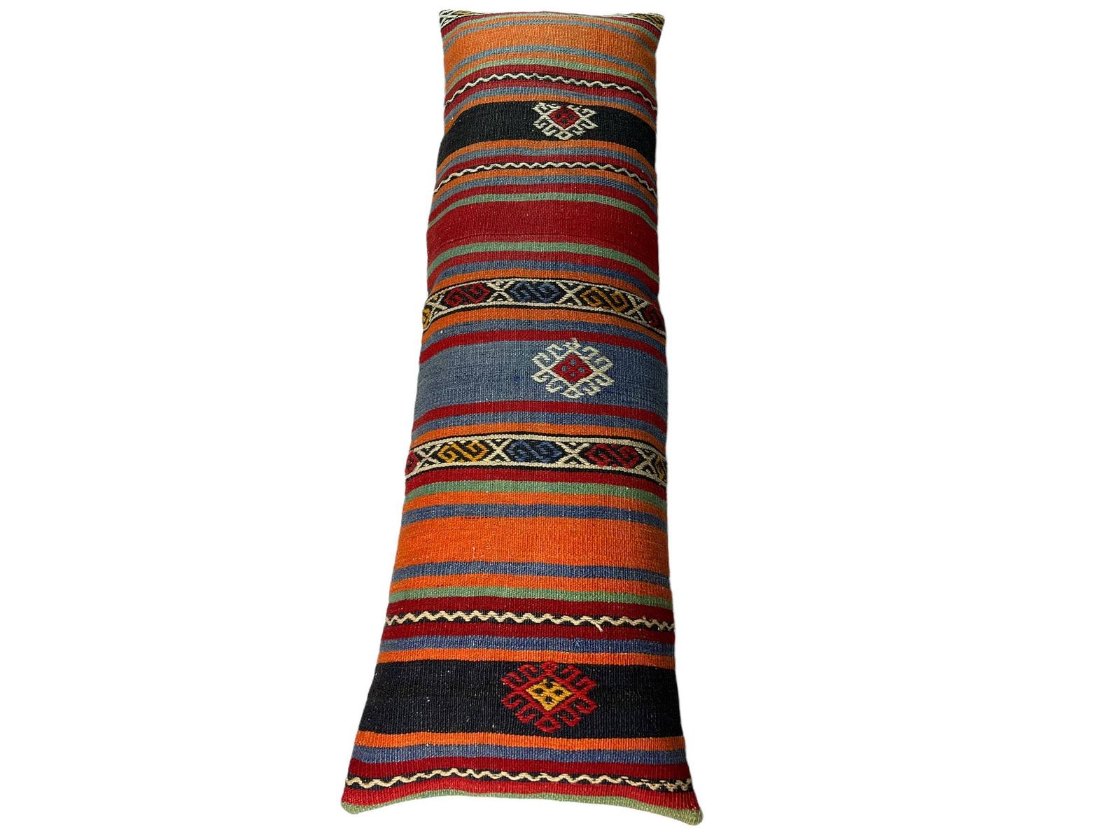 photo furniture Uniek Kelim Kussen, Turks Kilim Kussen, Kussenhoes 16"×48", Sofakussen, Buitenkussen, Kilim Kussenhoes 120×40 Cm