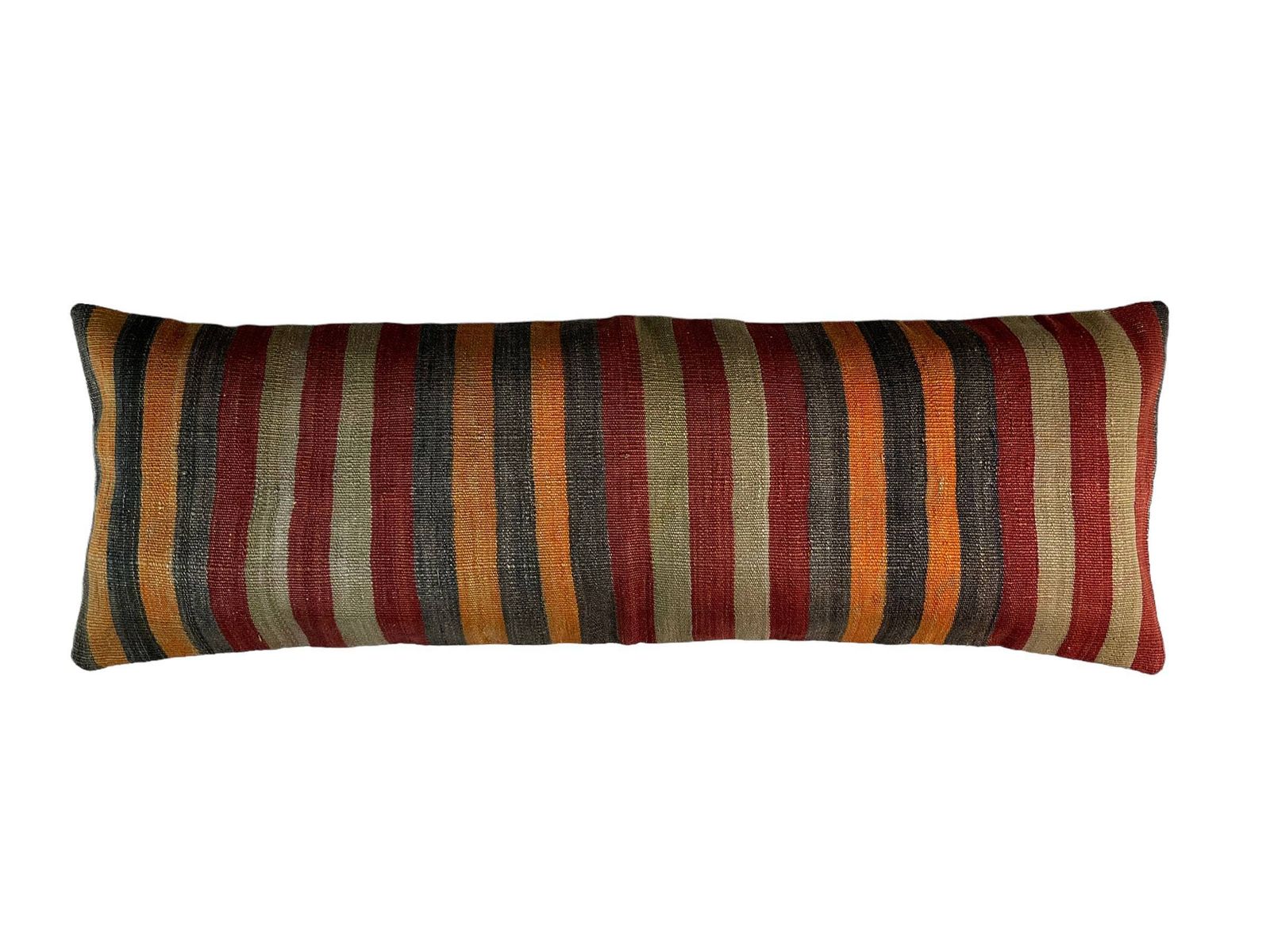 Einzigartige Kelim Kissen, Turkish Kilim Pillow, 16'×48' Pillow Cover, Sofa Pillow, Outdoor Pillow, Kilim Kissenhülle 120x40 Cm
