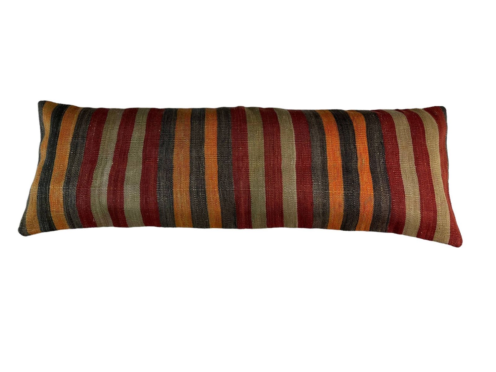 Einzigartige Kelim Kissen, Turkish Kilim Pillow, 16'×48' Pillow Cover, Sofa Pillow, Outdoor Pillow, Kilim Kissenhülle 120x40 Cm photo vinterior