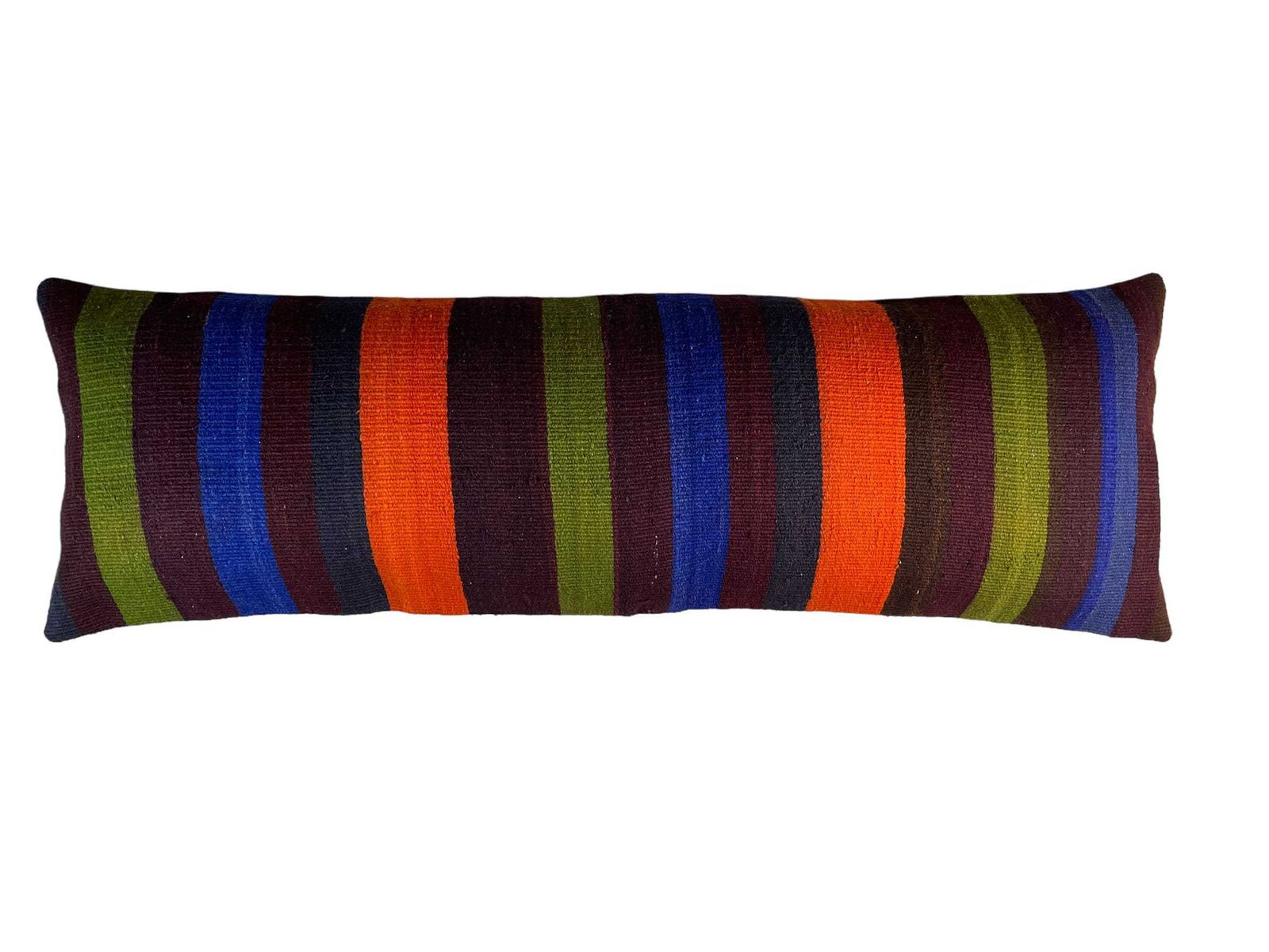 Einzigartige Kelim Kissen, Turkish Kilim Pillow, 16'×48' Pillow Cover, Sofa Pillow, Outdoor Pillow, Kilim Kissenhülle 120x40 Cm photo Textiles