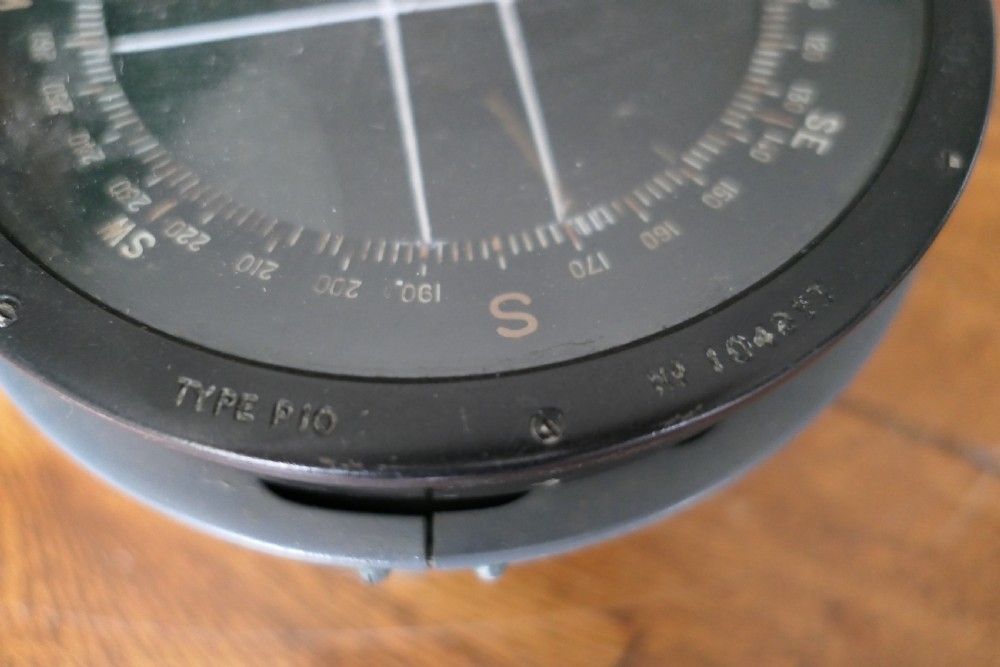 A Royal Air Force P10 Aircraft Compass No. 10489 T photo buy