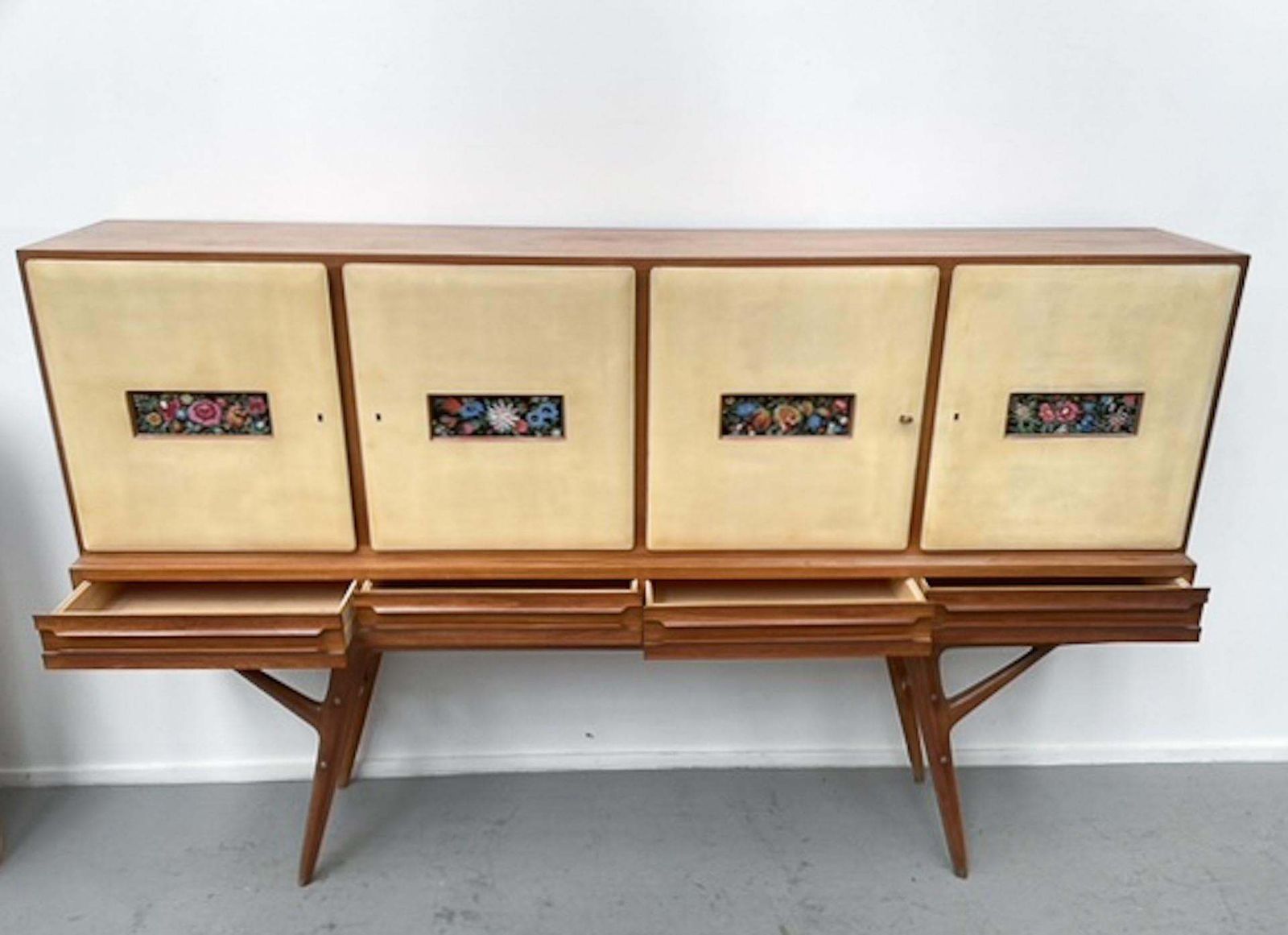 Mid Century Modern Italian Sideboard Attributed To Ico Parisi, Italy, 1960s photo buy